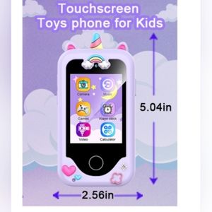 Kids Smart Phone Toy games real touchscreen Age 3-10